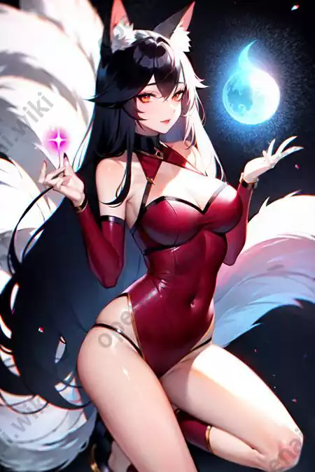 LoRA模型｜英雄联盟阿狸｜Ahri (League of Legends) LoRA插图6