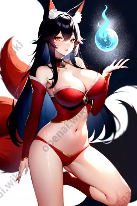 LoRA模型｜英雄联盟阿狸｜Ahri (League of Legends) LoRA插图