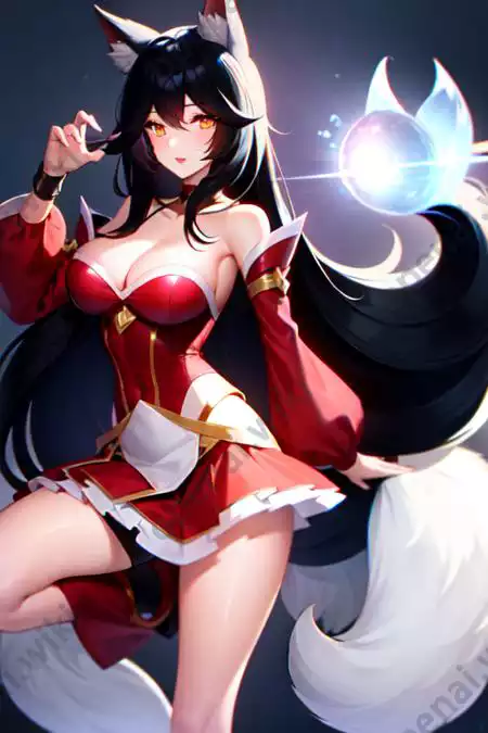 LoRA模型｜英雄联盟阿狸｜Ahri (League of Legends) LoRA插图2