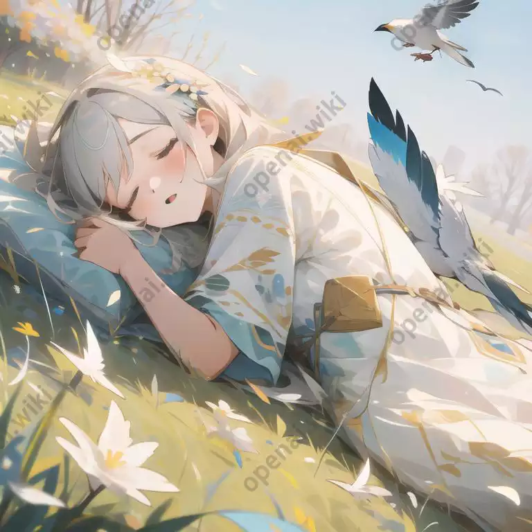 LoRA模型｜睡眠姿态｜Angel SleePeace/Concept LoRA插图2