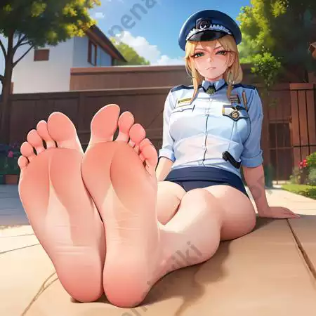 LoRA模型｜足控福利｜Feet Pose (anime)插图3