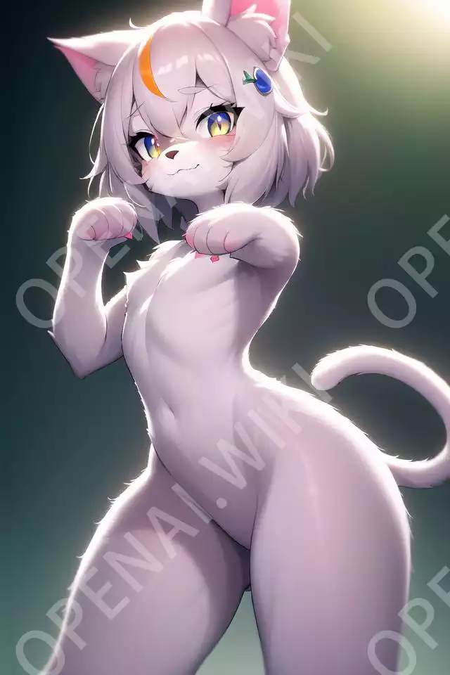 LoRA模型｜毛茸茸的女孩｜Furry girl插图12