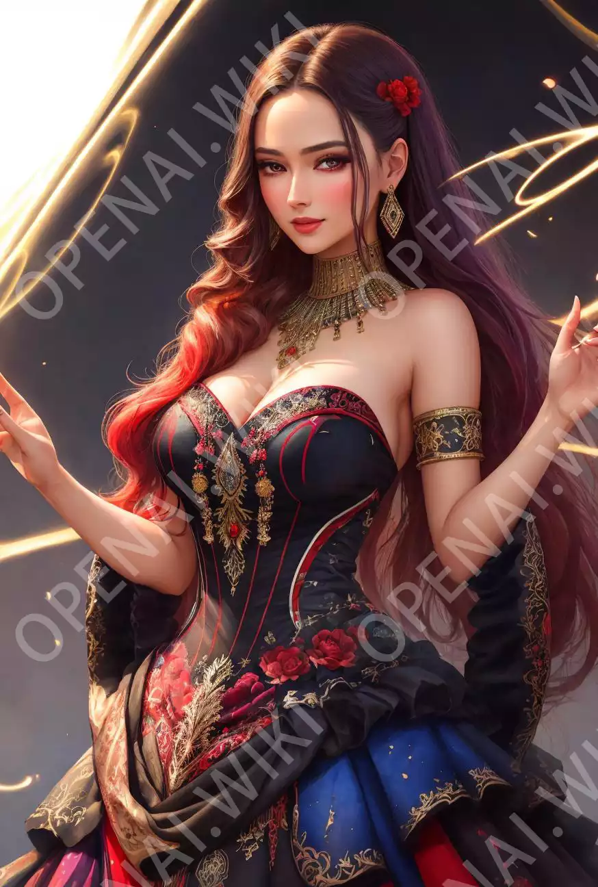 LoRA模型｜高级时装-礼服｜Haute Couture | Gowns插图5