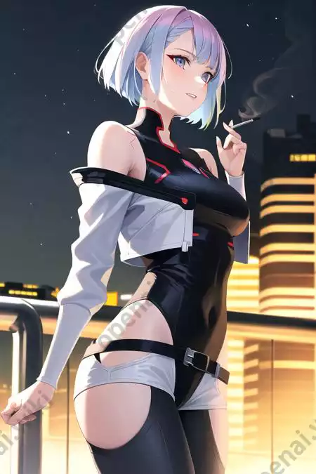 LoRA模型｜Lucy (Cyberpunk Edgerunners) LoRA插图4