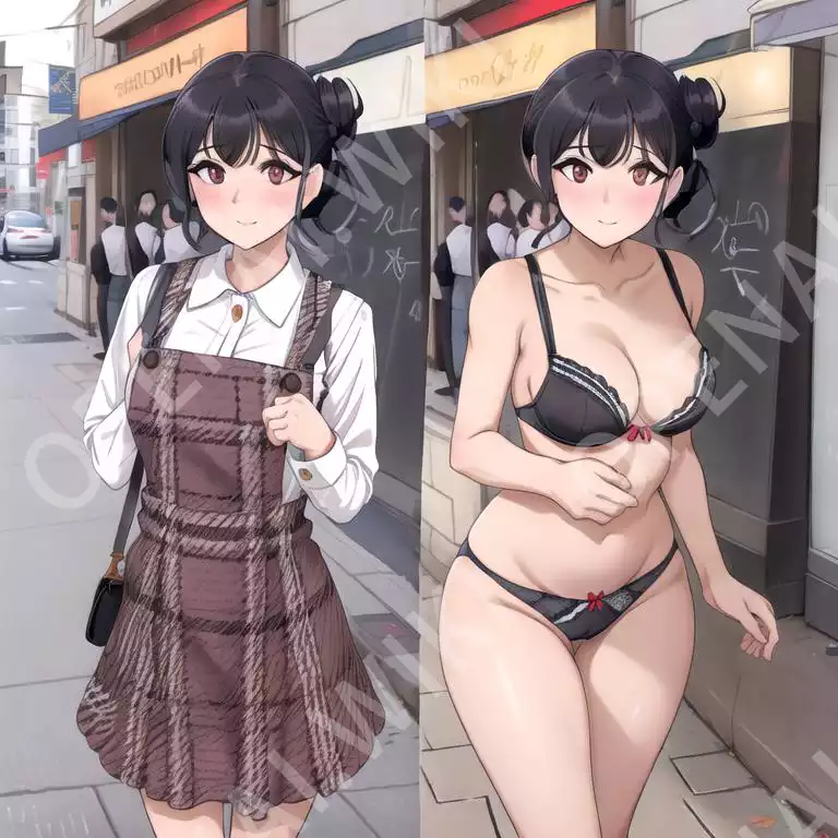 LoRA模型｜衣服开关｜On/Off (Underwear) LoRA