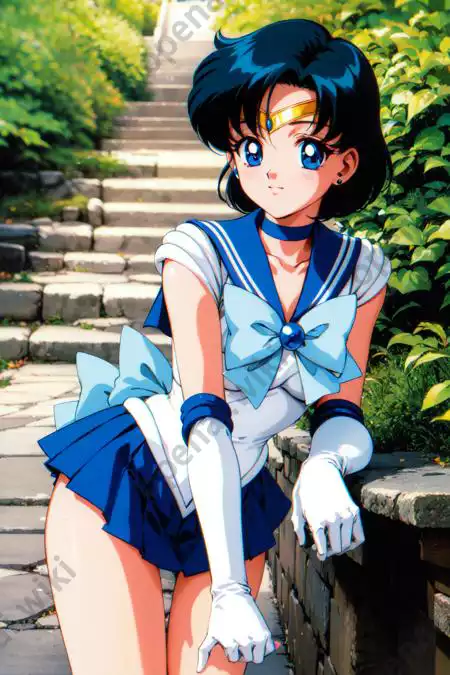 LoRA模型｜美少女战士｜水冰月｜Sailor Mercury セーラーマーキュリー / Sailor Moon插图3