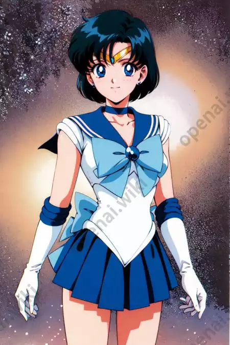 LoRA模型｜美少女战士｜水冰月｜Sailor Mercury セーラーマーキュリー / Sailor Moon插图12