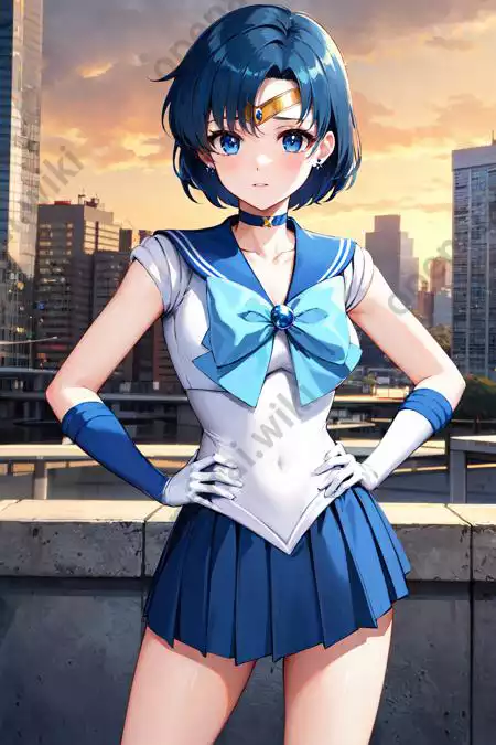 LoRA模型｜美少女战士｜水冰月｜Sailor Mercury セーラーマーキュリー / Sailor Moon插图9