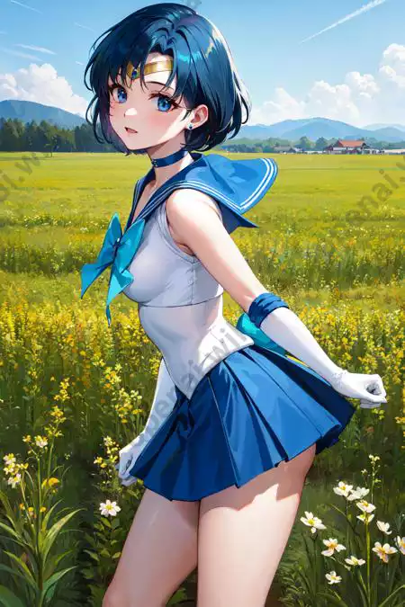 LoRA模型｜美少女战士｜水冰月｜Sailor Mercury セーラーマーキュリー / Sailor Moon插图10