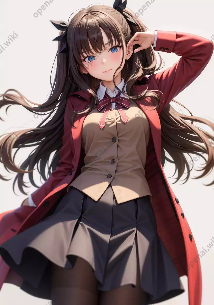 LoRA模型｜命运之夜-远坂凛｜tohsaka rin (fate) 远坂凛 fgo插图3