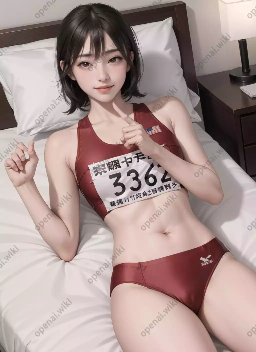 LoRA模型｜田径服装｜Track Uniform (陸上競技)插图9