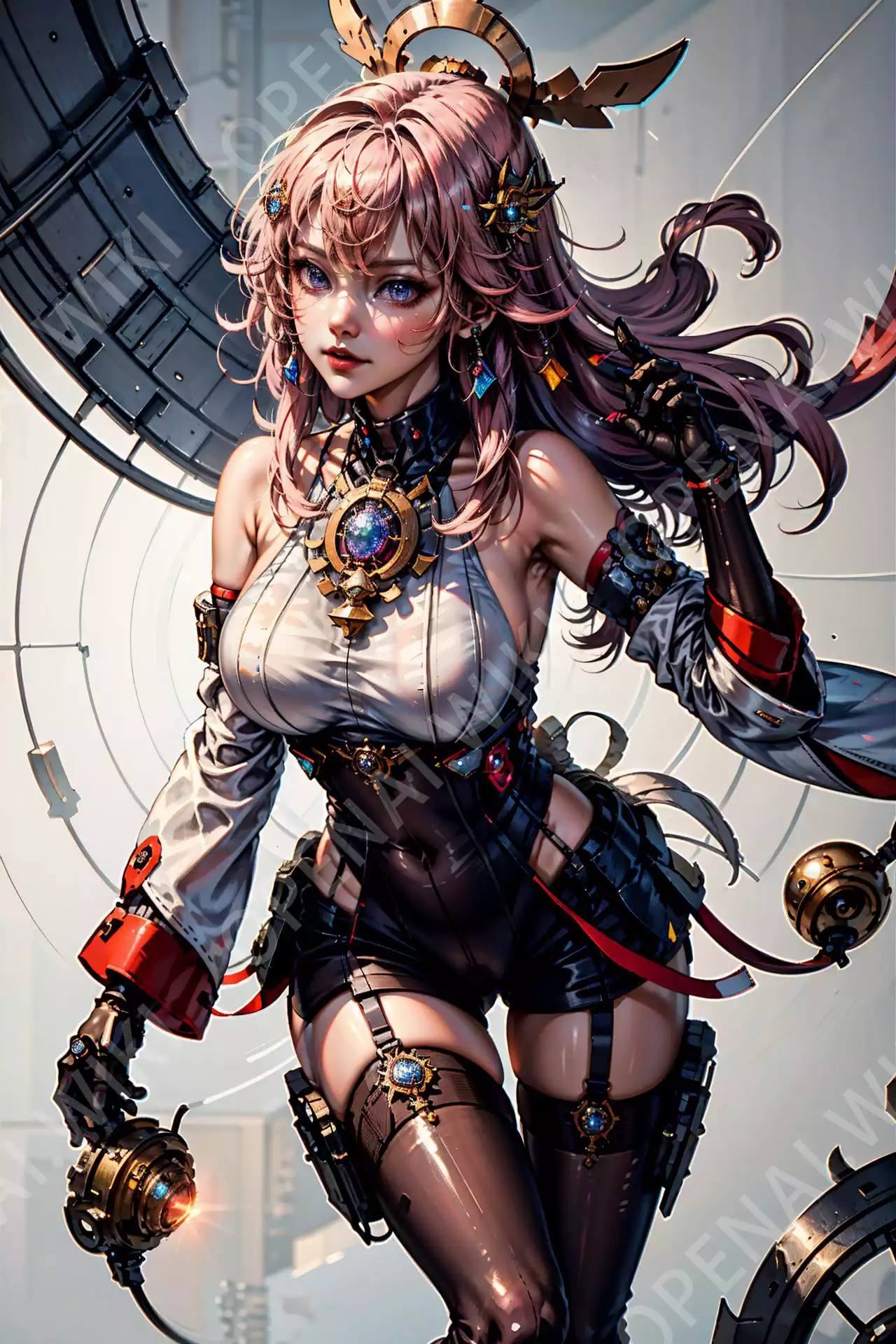 LoRA模型｜图图的朋克机娘｜tutu’s cyberpunk插图8