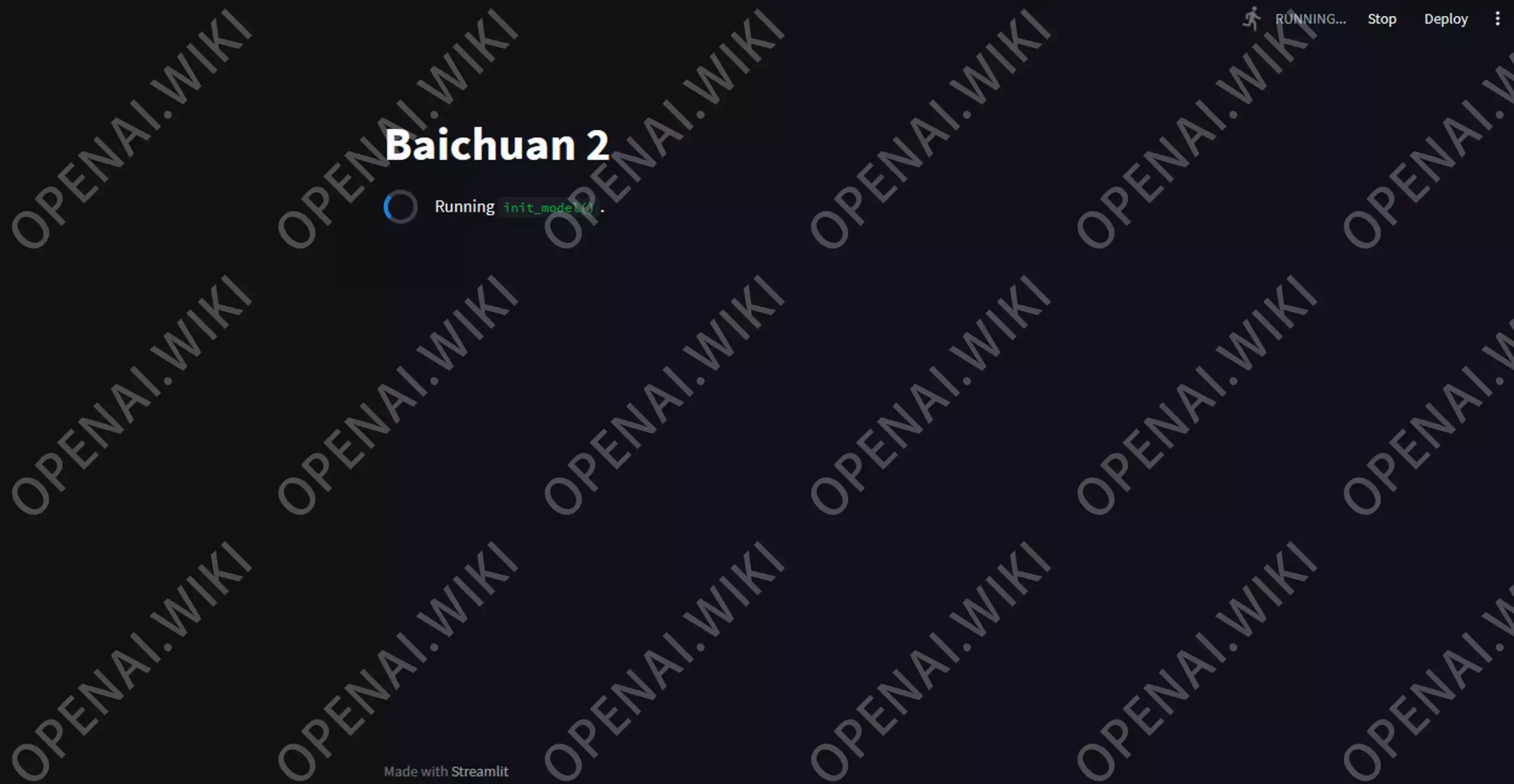 Baichuan2｜开源语言模型百川2代-openAI维基百科