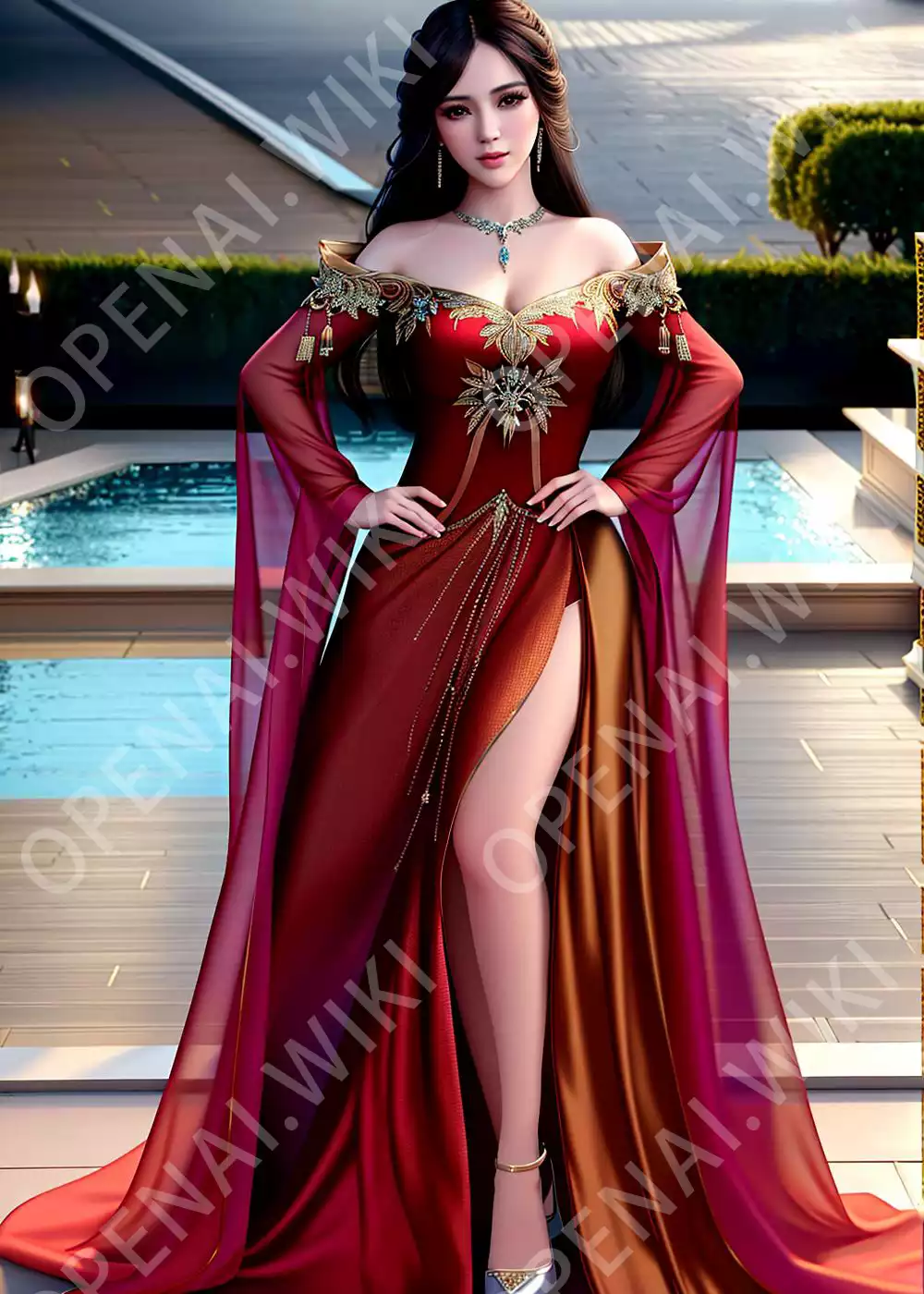 LoRA模型｜高级时装-礼服｜Haute Couture | Gowns-openAI维基百科